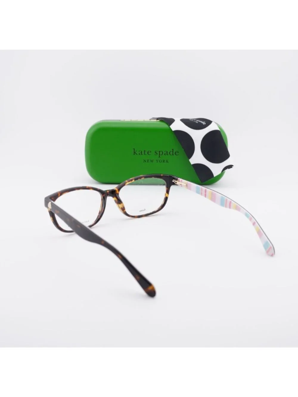 Kate Spade BRYLIE 0RNL 00 Rectangle Eyeglasses – Havana Pattern 54mm